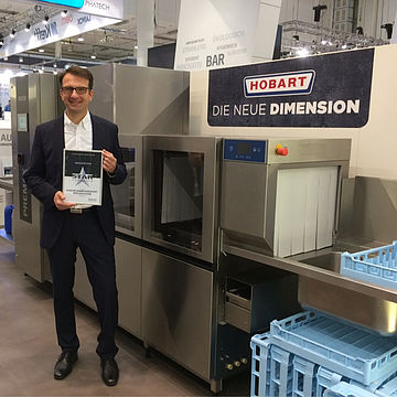 Herr Kohler mit dem Zertifikat "Star Award 2018"