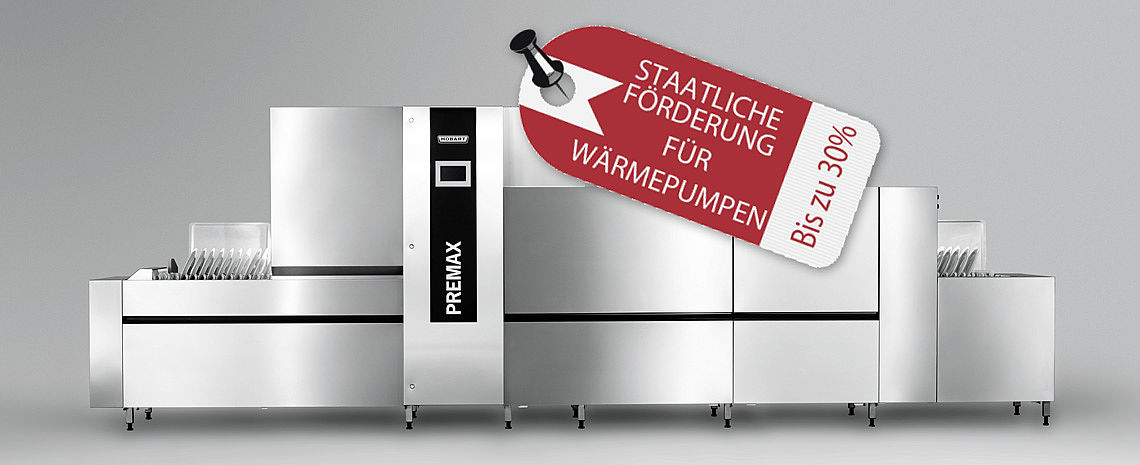 HOBART FTPi Bandmaschine mit den Tellern 